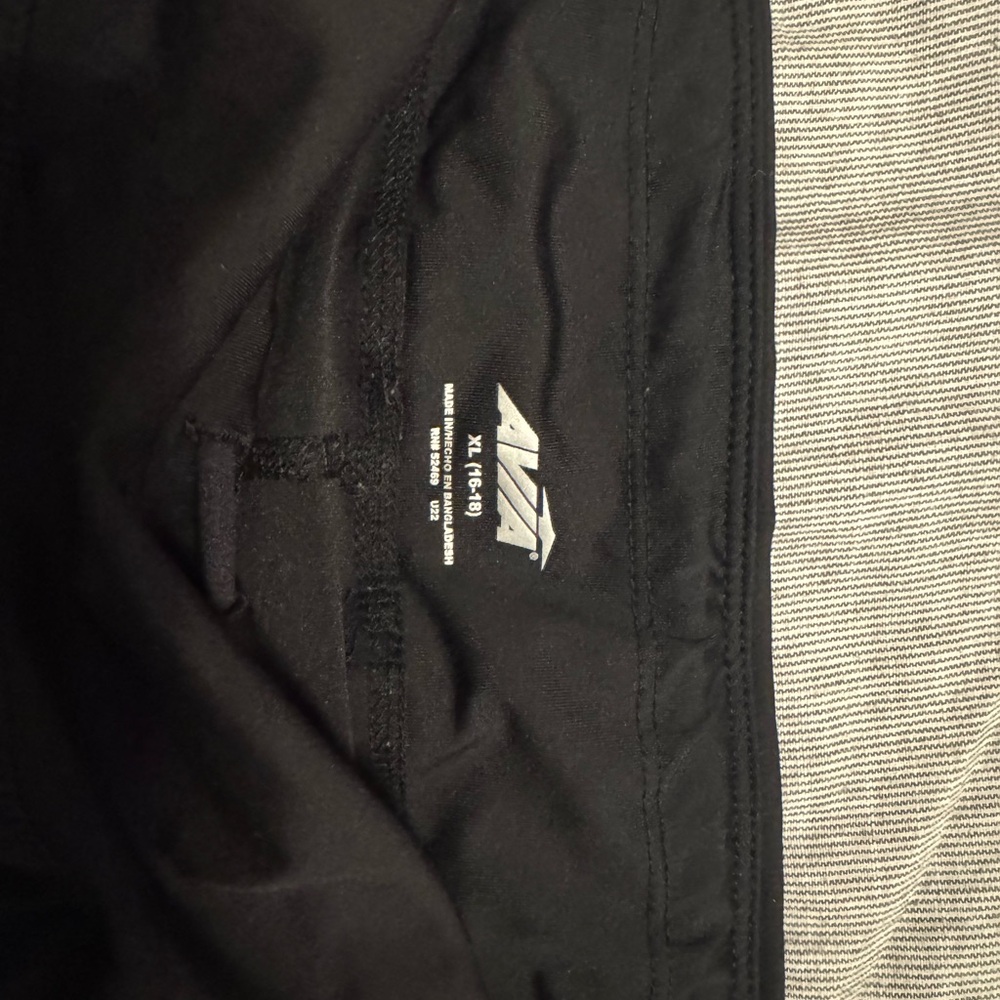 Avia Jet Black Performance Pants